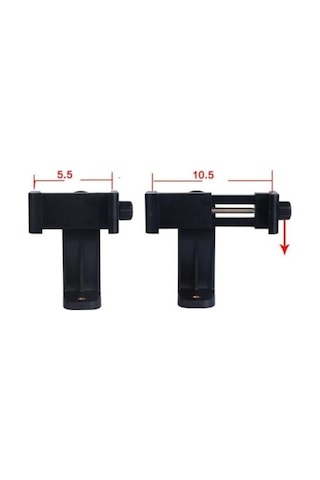 Bbox,tripod Ve Monopod Için Telefon Bağlantı Aparatı, Klipsi Tutucu Yatay Ve Dikey Kullanılır
