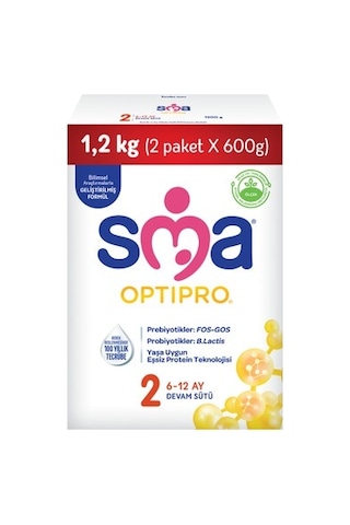 Gelişmiş 1200 Gr Sütlü Devam Sütü, 6-12 Ay Bebekler İçin