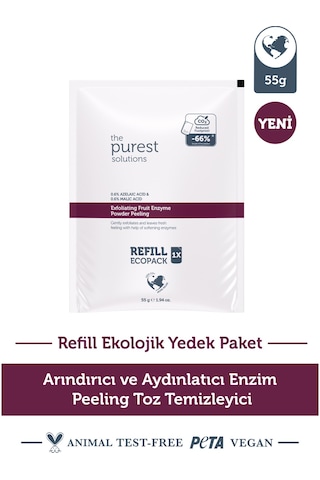 Arındırıcı Ve Aydınlatıcı Enzim Peeling Toz Temizleyici 55 Gr %0,6 Azelaic Acid & Malic Acid