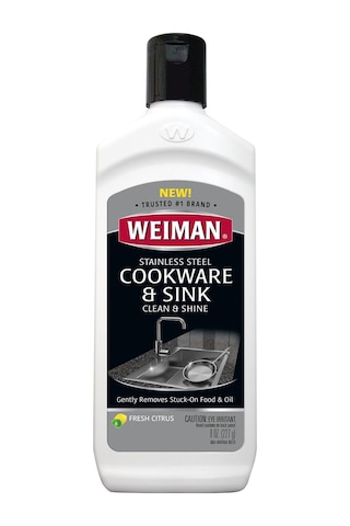 Weiman Paslanmaz Çelik Pişirme Kapları Ve Lavabo Temizleyici Parlatıcı 237 ML