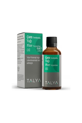 Talya Soğuk Sıkım %100 Saf ve Doğal Çam Terebentin Yağı 50 ML