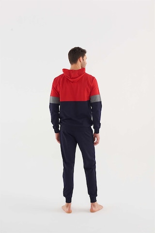 U.S. POLO Assn. Erkek Kırmızı Pijama Takımı 18602 Kırmızı