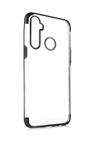 Realme C3 Kılıf Zore Dört Köşeli Lazer Silikon Kılıf