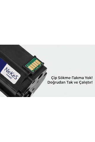 Nekes Hp Laser Mfp 137fnw/137fwg Siyah Muadil Toner Çipli - Tak Çalıştır 4 Adet Ekonomik Paket 106a - W1106a