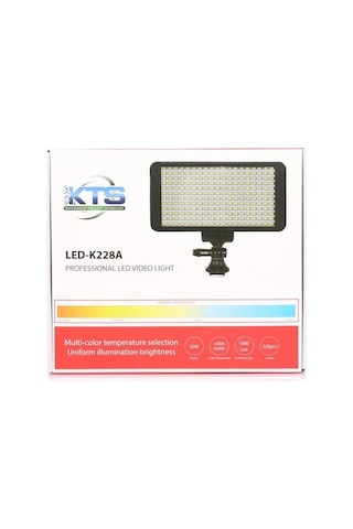 KTS LED-K228A Profesyonel Led Işık