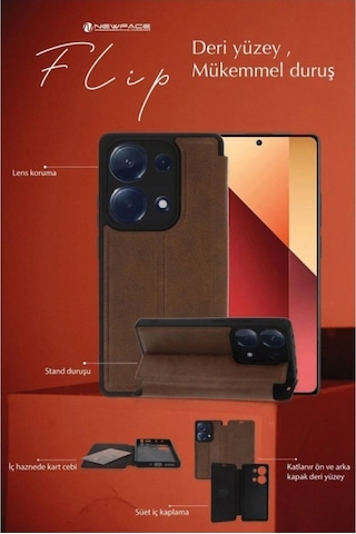 Apple Uyumlu iPhone 11 Kılıf Flip Cover Siyah,