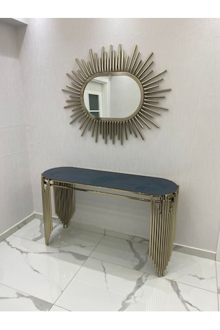 Ekgconcept Piyano Model Lüx Gümüş Dresuar Takımı Gümüş