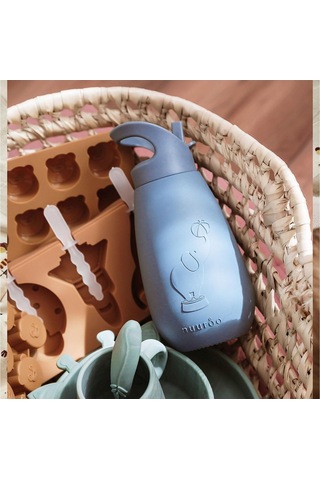 Nuuroo Pax Silikon Pipetli Suluk Bering Sea Mavi 350 Ml