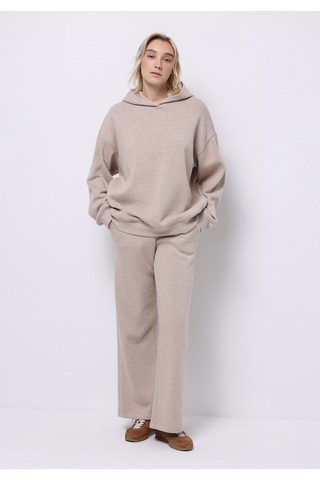 Colin's Colins Oversize Fit Kapüşonlu Düz Kadın Bej Sweatshirt Cl1076447 Q1.v2 Bme Bej