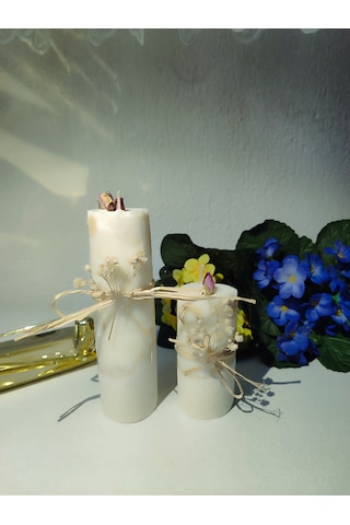 Dekoratif Sütun Mum