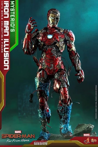 Hot Toys Mysterio's Iron Man Illusion Sixth Scale Figure - MMS580 906794 - Spider-Man: Far From Home
