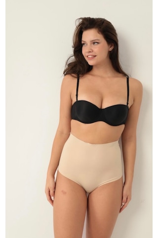 Daniella Lazer Kesim Toparlayıcı Beli Silikonlu String Slip Külot Ten