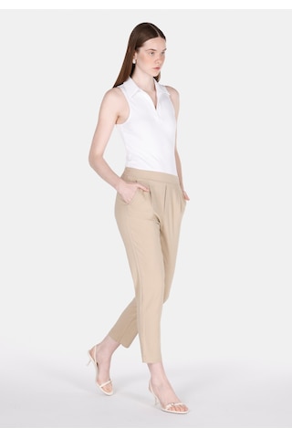 Colin's Colins Regular Fit Düşük Bel Düz Paça Kadın Vizon Pantolon Cl1068239 Q1.v2 Msh Mushroom Vizon