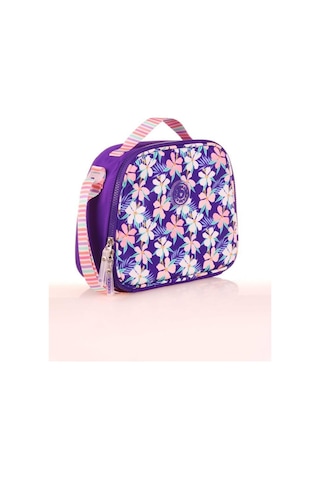 Kaukko Double Stripe Beslenme Çantası Purple K9038