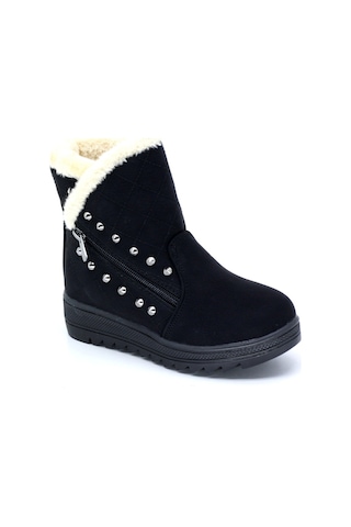 Trendyshose 6411 Kız Çocuk Içi Kurklu Kaymaz Taban Bot