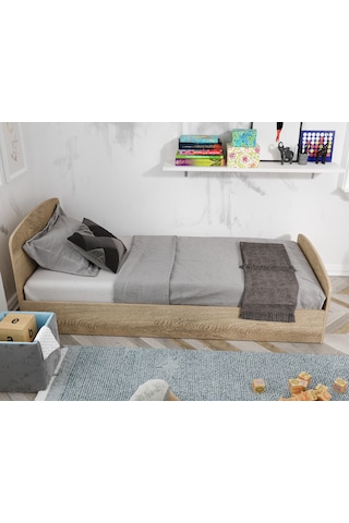 Soft Tek Kişilik Mdf Karyola - 90 x 190 CM Yataklarla Uyumlu