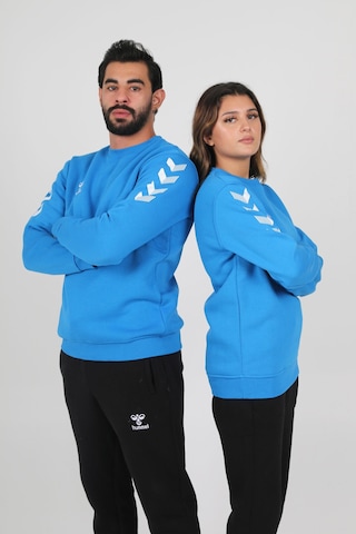 Hummel Armin Pamuklu Sweat Mavi
