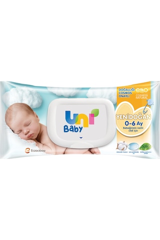 Uni Baby Yenidoğan Islak Havlu Mendil 36'Lı 1440 Yaprak