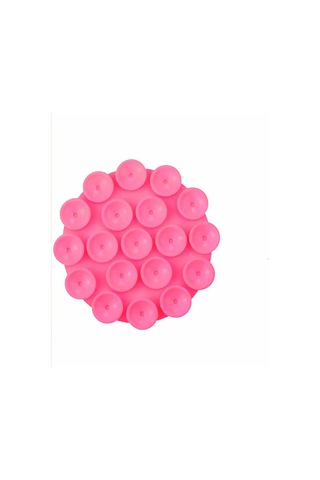 Ahtapot Vantuzlu Telefon Tutucu Yuvarlak 3m Çift Taraflı Bant Akrobat Pembe Belirtilmemiş Vantuzlu P