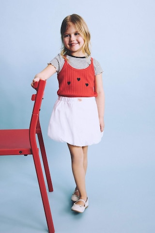 Defacto %100 Pamuk Basıc Düz Poplin Etek Kız Bebek H2829a526smwt34 Beyaz-wt34