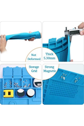 Xurunkeji Bakım Çalışmaları Isı Yalıtım Matı Anti-statik Isı Yalıtım Lehim Matı Yüksek Sıcaklık Bakım Platformu