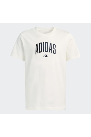 Adidas Ke1347 J Colleg T Çocuk Tişört Beyaz