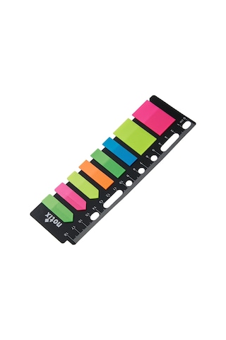 Notıx Index Ayraç 8 Renk X 20yp Cetvelli Plastik Post-it