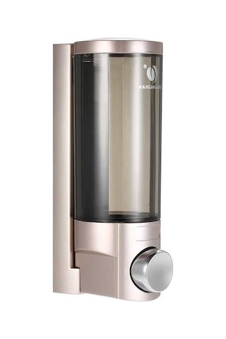 Ulzyvf Duvar Tipi 300ml Şampuan & Sıvı Sabun Dispanseri - Kilitli, Şeffaf, Çok Amaçlı Şampanya Altın Şampanya Altın