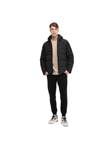 Kinetix Ml Block Coat 5pr Siyah Erkek Kısa Kaban 000000000102027804 Siyah
