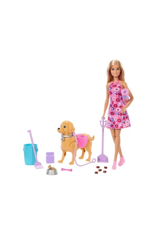Jjb46 Barbie Ve Köpekçiğin Yürüyüş Zamanı