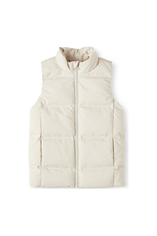 Name It Nmfmellow Long Puffer Bej Kız Çocuk Yelek 000000000102104920 Bej