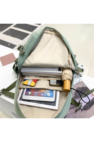 Enjoy Homee Büyük Kapasiteli Su Geçirmez Naylon Öğrenci Okul Çantası Sırt Çantası Tbg3jh Diğer