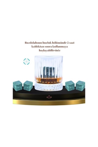 Perlotus Granit 4 Adet Viski Taşı Soğutma Kesesinde Sertifikalı Babalar Günü Hediyesi 000 Açık Krem