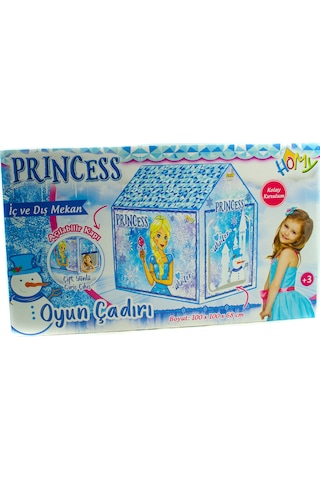 Oyun Çadırı Prenses Çift Yönlü Giriş Çıkış 100x100x68 Cm