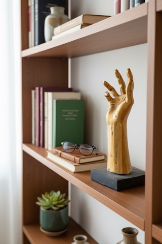 El Figürlü Dekoratif Masaüstü Biblo Heykel Ev Ve Ofis Aksesuarı