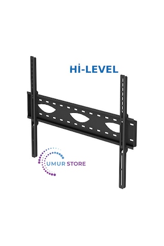 Hi-level 65uhl600 4k Ultra Hd 65" Uydu Alıcılı Smart 42-85 İnç Kilitli Sabit Lcd Led Tv Duvar Askı Aparatı