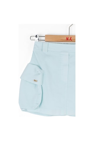 Kargo Cepli Etek Mavi