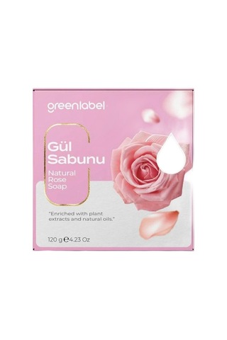Greenlabel Doğal Gül Sabunu 120 G