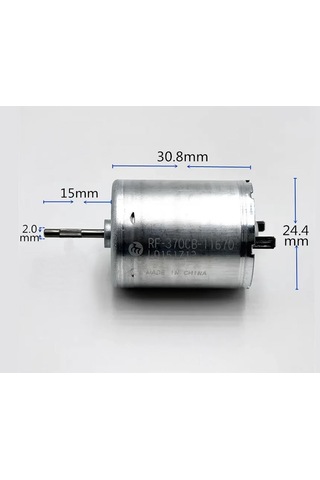 Rf-370 Dc Motor Dc 24v 6000rpm Rf370 Oyuncak Rc Araba Su Motoru