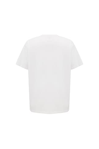 Reebok Bobo Rlx Tee Beyaz Kadın Kısa Kol T-shirt 000000000102483514 Beyaz