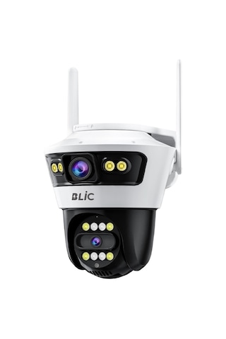 Blic Dual Lens 2.4g Wi-fi 4 Mp Ultra Hd Ip Kamera Blm-56