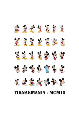 Üç Boyutlu Yapışkanlı Sticker Mcm-10