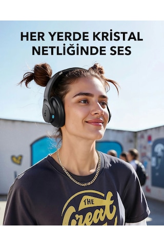 Anker Soundcore Q11i A3005 Bluetooth Kulak Üstü Kulaklık