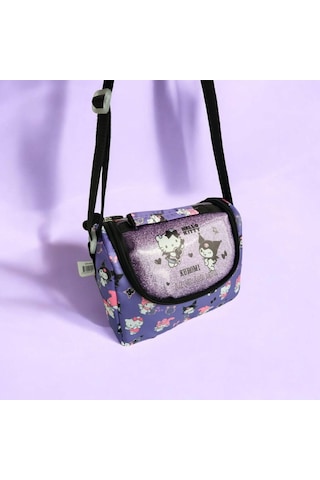 Orjinal Lisanslı Hello Kitty Friends Kuromi Termal Beslenme Çantası Mor 3261 Mor