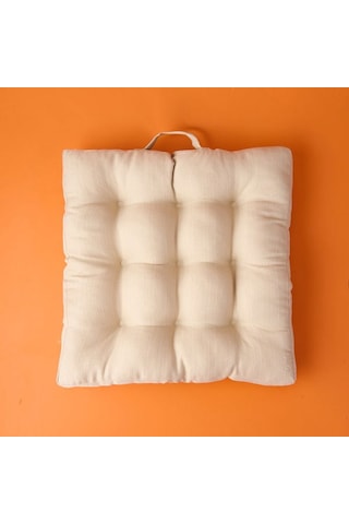 Evidea Soft Traum Sandalye Minderi - Bej - 45x45 Cm Bej