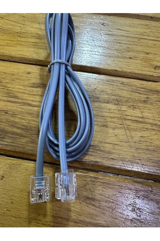 Dış Hat Telefon Hattını Modeme Bağlama Kablosu Telefon Kablosu