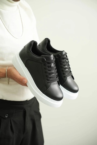 Kb-b2 Kuback Siyah Cilt Günlük Erkek Ayakkabı Siyah16