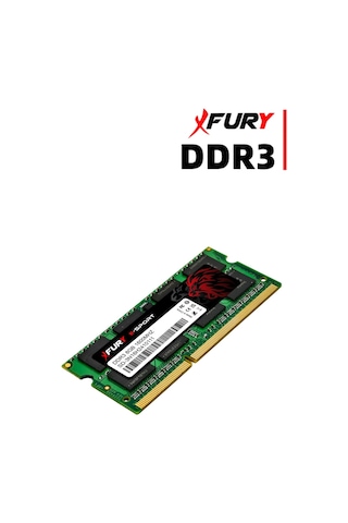 Fury E-sport Ddr3 8gb 1600mhz Notebook Ram Bellek 1x8gb