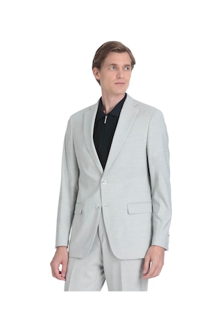 Hatemoğlu Gri Comfort Fit Mono Yaka Klasik Takım Elbise 34908 Gri