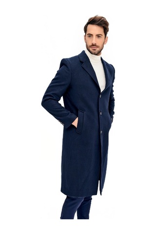 Plt8363 Dewberry Erkek Palto-lacivert Lacivert